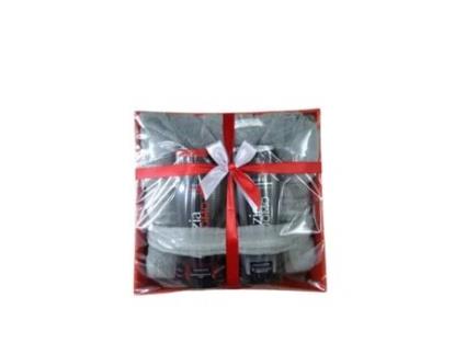 Conjunto Malizia Homme 1 shampo musk 250ml + 1 shampo silver 250ml + 1 robe