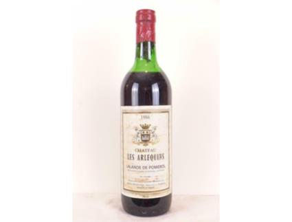 Vinho Tinto CHÂTEAU LES ARLEQUINS 1986 (75 cl - 1 unidade)
