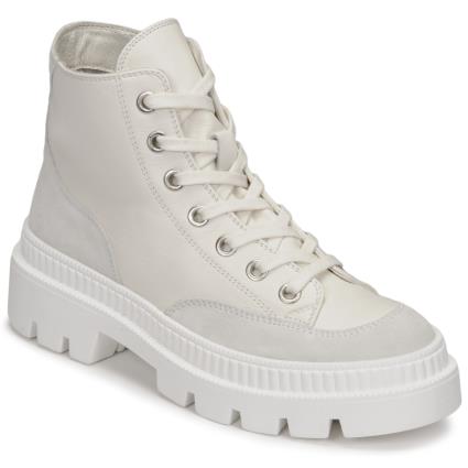 Minelli  Sapatilhas de cano-alto SELINNHA  Branco Disponível em tamanho para senhora. 38,39,40.Mulher > Sapatos > Tenis