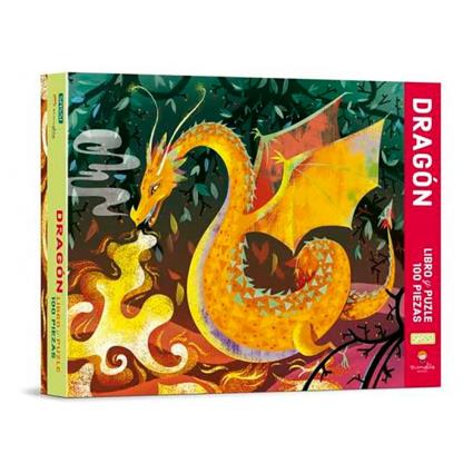 Manolito Books Dragon Puzzle Book 100 Pieces