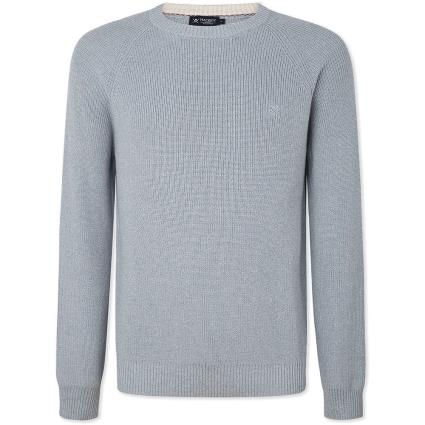 Hackett Mouline Crew Neck Sweater  S Homem