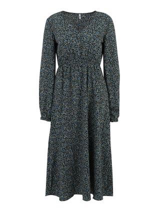 JDY Tall Vestido 'KATRIN'  azul céu / oliveira / preto / branco