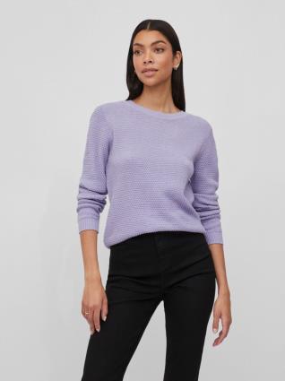 VILA Pullover  roxo claro