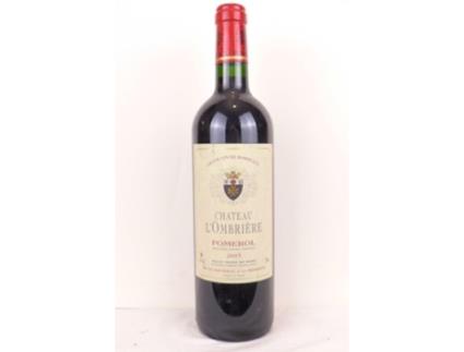 Vinho Tinto CHÂTEAU L'OMBRIÈRE 2005 (75 cl - 1 unidade)