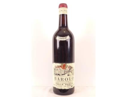 Vinho Tinto COLLA PAOLO 1967 (75 cl - 1 unidade)