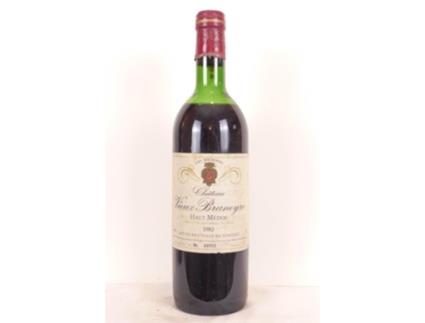 Vinho Tinto CHÂTEAU VIEUX BRANEYRE 1982 (75 cl - 1 unidade)