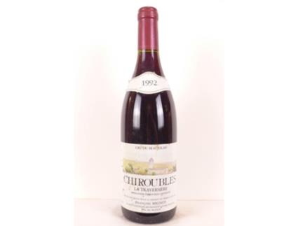 Vinho Tinto FRANÇOIS MIGNOT 1992 (75 cl - 1 unidade)