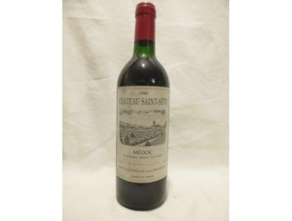 Vinho Tinto CHÂTEAU SAINT-SÈVE 1988 (75 cl - 1 unidade)