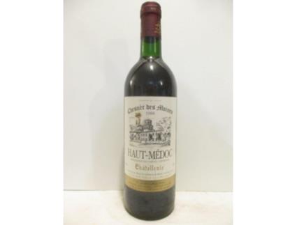 Vinho Tinto CHESNÉE DES MOINES 1988 (75 cl - 1 unidade)