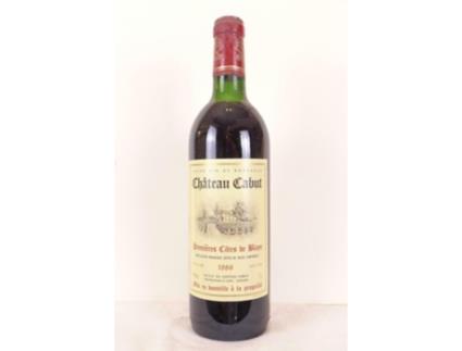 Vinho Tinto CHÂTEAU CABUT 1986 (75 cl - 1 unidade)