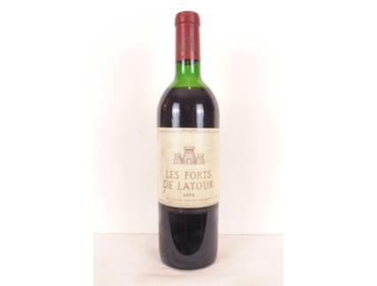 Vinho Tinto LES FORTS DE LATOUR 1973 (75 cl - 1 unidade)