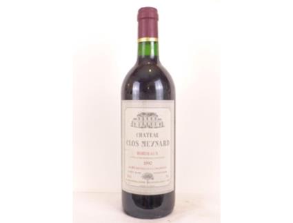 Vinho Tinto CHÂTEAU CLOS MEYNARD 1990 (75 cl - 1 unidade)