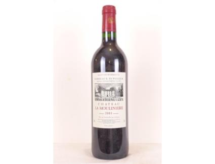 Vinho Tinto LA MOULINIÈRE 2001 (75 cl - 1 unidade)