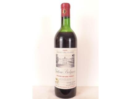 Vinho Tinto CHÂTEAU BELGRAVE 1969 (75 cl - 1 unidade)