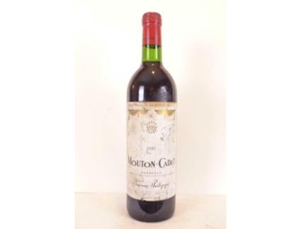 Vinho Tinto MOUTON-CADET 1982 (75 cl - 1 unidade)