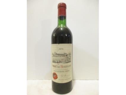 Vinho Tinto CHÂTEAU HOUISSANT 1970 (75 cl - 1 unidade)