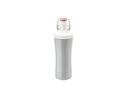 Garrafa KOZIOL Plastico Organic Cinzento