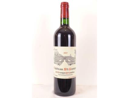 Vinho Tinto CHÂTEAU SAINT-GEORGES 2007 (75 cl - 1 unidade)