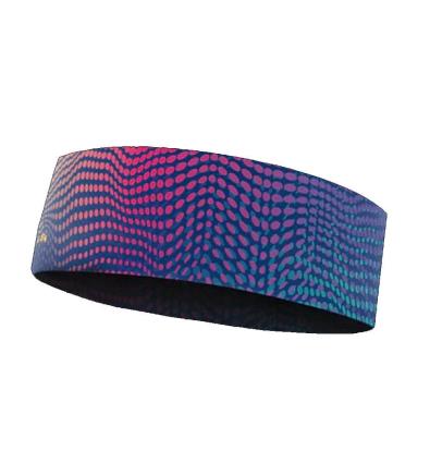 Cintas / Muñequeras Running unisex red & Fly Warm Headband Multicolor Unica