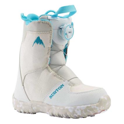 Burton Grom Boa Snowboard Boots Branco 21.0