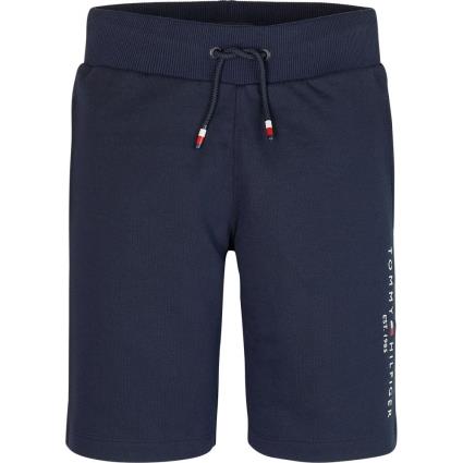 Tommy Hilfiger Kids Essential Sweat Shorts Azul 14 Years Rapaz