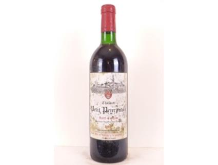 Vinho Tinto CHÂTEAU PETIT PEYROUTAS 1988 (75 cl - 1 unidade)