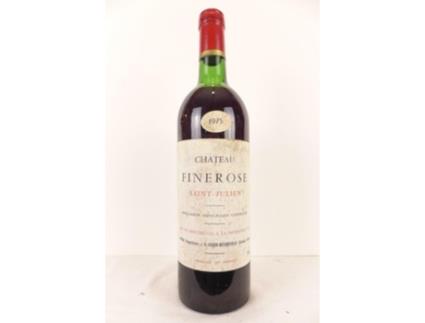 Vinho Tinto CHÂTEAU FINEROSE 1975 (75 cl - 1 unidade)