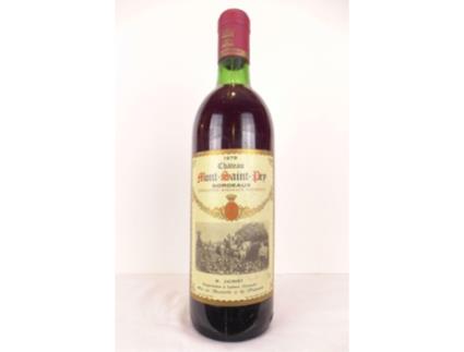 Vinho Tinto CHÂTEAU MONT-SAINT-PEY 1979 (75 cl - 1 unidade)