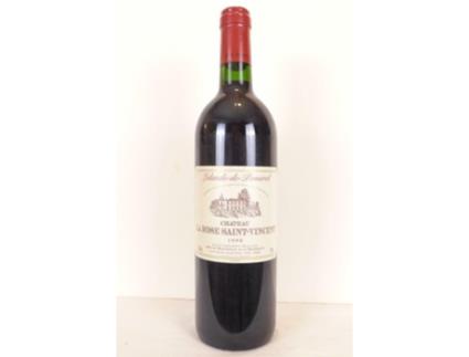 Vinho Tinto CHÂTEAU LA ROSE SAINT-VINCENT 1996 (75 cl - 1 unidade)