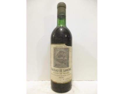 Vinho Tinto CHÂTEAU DE SAMONAC 1970 (75 cl - 1 unidade)