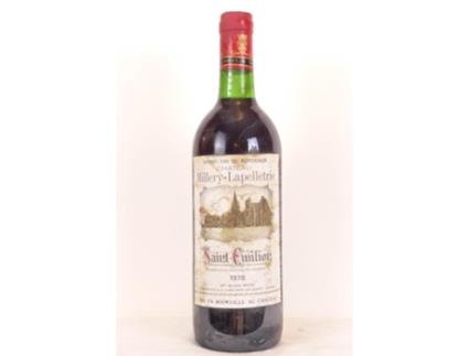 Vinho Tinto CHÂTEAU MILLERY-LAPELLETRIE 1978 (75 cl - 1 unidade)