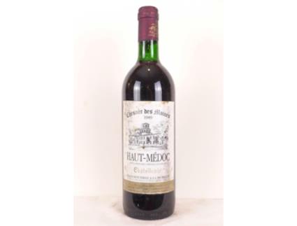 Vinho Tinto CHESNÉE DES MOINES 1989 (75 cl - 1 unidade)