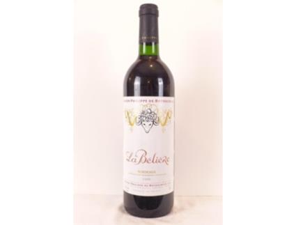 Vinho Tinto LA BÉLIÈRE 1999 (75 cl - 1 unidade)