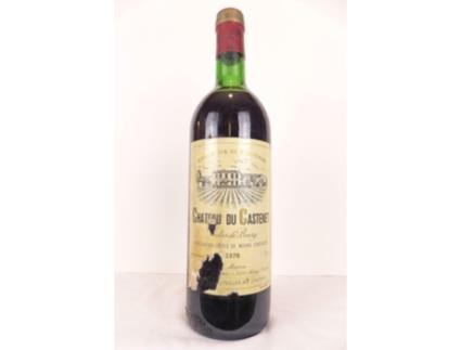 Vinho Tinto CHÂTEAU DU CASTENET 1978 (75 cl - 1 unidade)