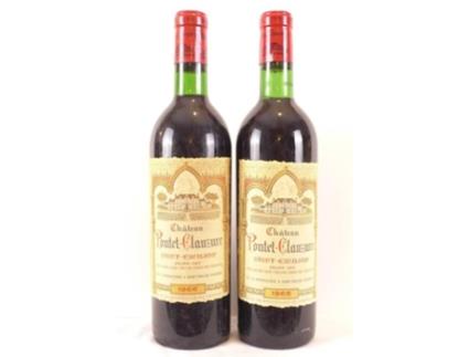 Vinho Tinto CHÂTEAU PONTET-CLAUZURE 1966 (75 cl - 1 unidade)