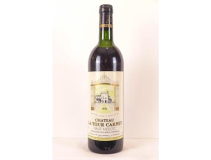 Vinho Tinto CHÂTEAU LA TOUR CARNET 1978 (75 cl - 1 unidade)