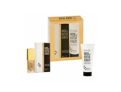 Conjunto de Perfume Mulher Alyssa Ashley Musk EDT 2 Peças