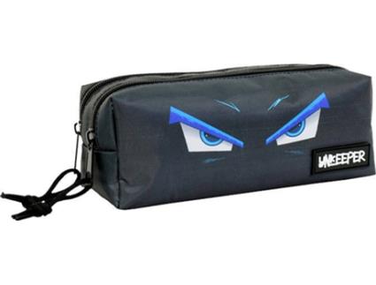 Estojo Quadrado UNKEEPER Gaming (Preto - Poliéster - 22x12x3 cm)