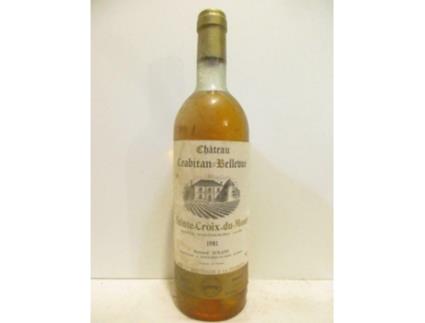 Vinho Licoroso CHÂTEAU CRABITAN-BELLEVUE 1981 (75 cl - 1 unidade)