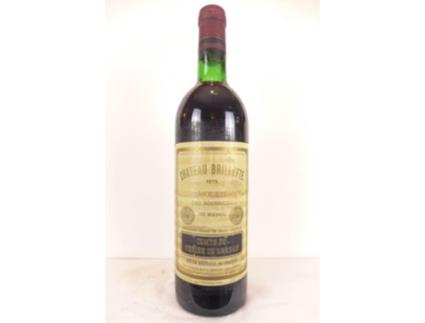 Vinho Tinto CHÂTEAU BRILLETTE 1979 (75 cl - 1 unidade)