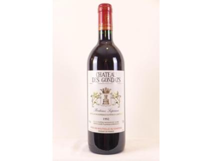 Vinho Tinto CHÂTEAU DES GONDATS 1992 (75 cl - 1 unidade)