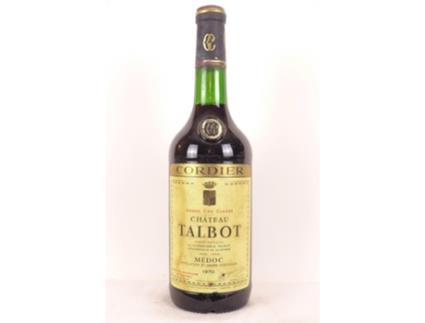 Vinho Tinto CHÂTEAU TALBOT 1970 (75 cl - 1 unidade)