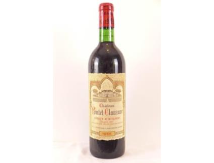 Vinho Tinto CHÂTEAU PONTET-CLAUZURE 1966 (75 cl - 1 unidade)