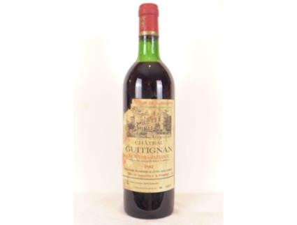 Vinho Tinto CHÂTEAU GUITIGNAN 1982 (75 cl - 1 unidade)