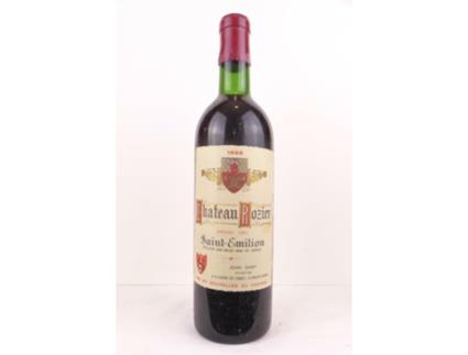 Vinho Tinto CHÂTEAU ROZIER 1966 (75 cl - 1 unidade)