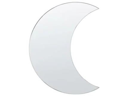 Espelho de Parede BELIANI Pesmes (40x60cm - Prateado)