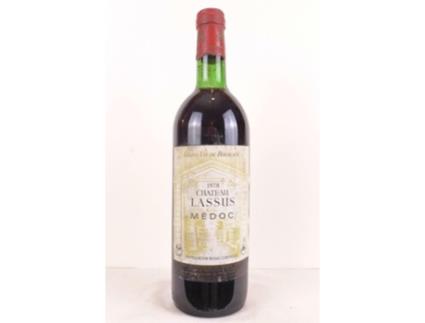 Vinho Tinto CHÂTEAU LASSUS 1978 (75 cl - 1 unidade)