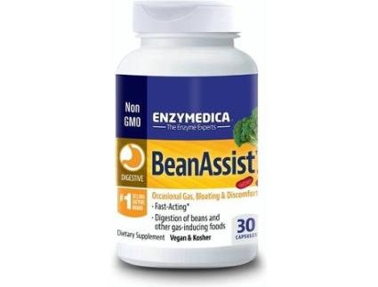 Suplemento Alimentar ENZYMEDICA Beanassist (30 cápsulas vegetais)