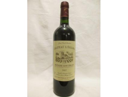 Vinho Tinto CHÂTEAU L'ÉGLISE 2007 (75 cl - 1 unidade)