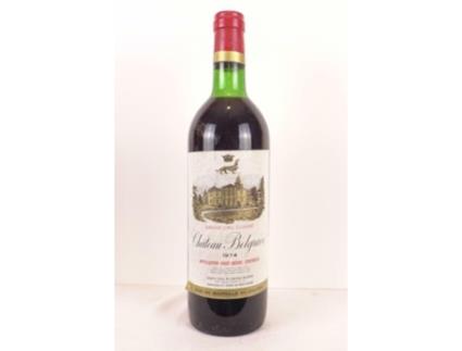 Vinho Tinto CHÂTEAU BELGRAVE 1974 (75 cl - 1 unidade)
